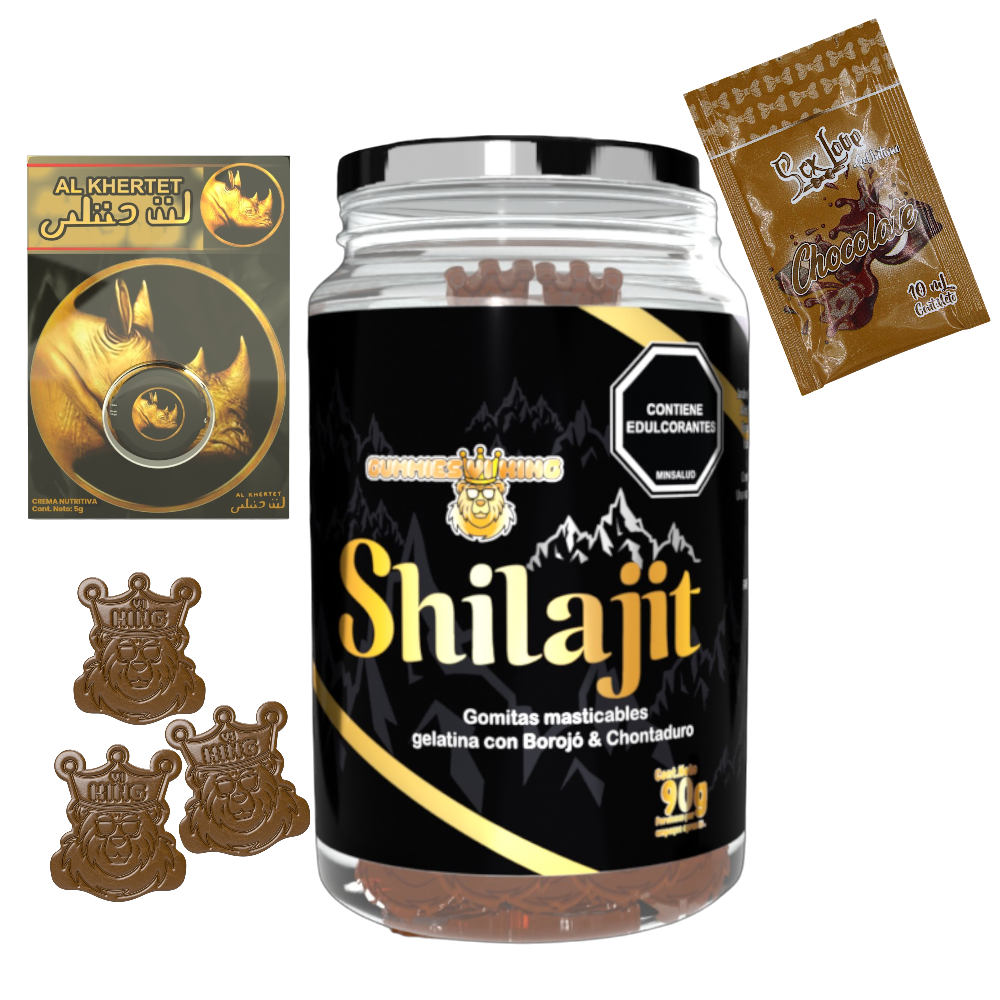 Shilajit gomas con obsequios